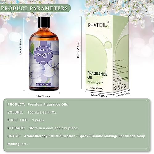 PHATOIL |38FL.OZ Coffee Fragrance Oils for Aromatherapy - Perfect for Diffuser and DIY Projects, Essential Oils for Home