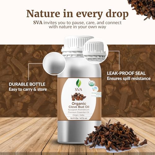 SVA Organic Frankincense Essential Oil – 100% Natural Boswellia Serrata Oil for Aromatherapy and Skin Care
SVA Organic F - Image 21