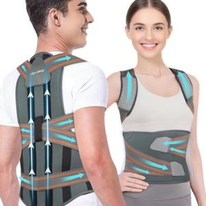 Full Back Brace Posture Corrector for Men and Women Adjustable Shoulder Posture Corrector for Women Spine Correctors for