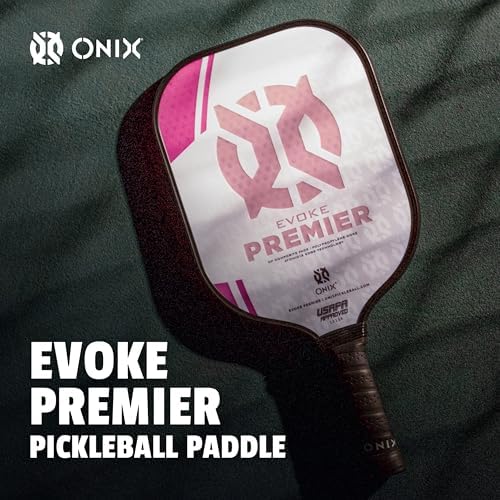 Onix Evoke Premier Professional Tournament Pickleball Paddle - Composite Face for Peak Performance | Onix Evoke Premier