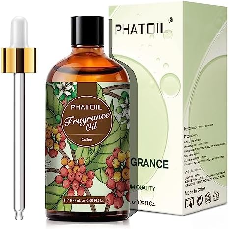 PHATOIL |38FL.OZ Coffee Fragrance Oils for Aromatherapy - Perfect for Diffuser and DIY Projects, Essential Oils for Home