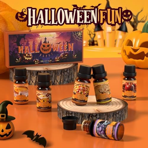 ARVIDSSON Autumn Spice Essential Oil Set - Cinnamon, Pumpkin Pie, Harvest Spice | Perfect for Diffusing in Your Home th