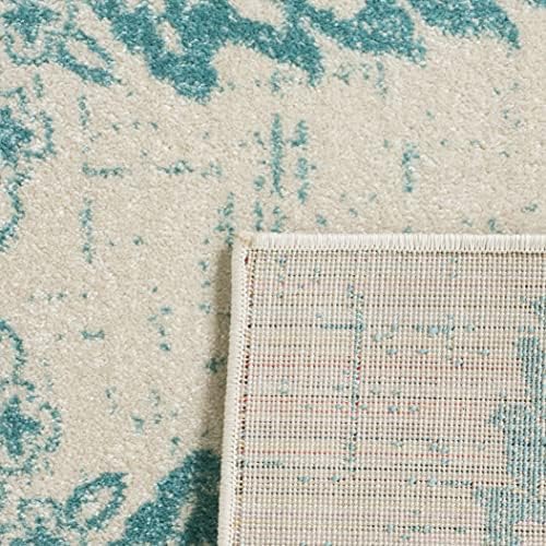 SAFAVIEH Evoke Collection Area Rug - Ivory & Gold, Non-Shedding & Easy Care, Ideal for High Traffic Areas in Living Room - Image 23