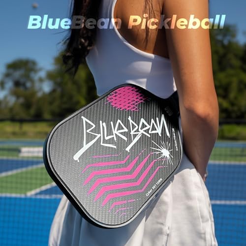Carbon Fiber Pickleball Paddle for Professional Players | USAPA Approved Pickleball Paddle with Carbon Fiber | BlueBean