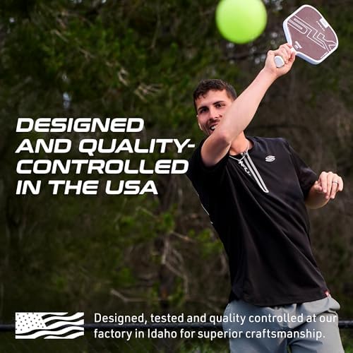 Selkirk Sport SLK Halo Raw Carbon Fiber Pickleball Paddle for Advanced Players | USA Designed | T700, 18k Ultraweave, A