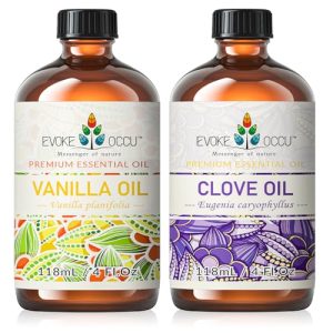 EVOKE OCCU Vanilla & Clove Essential Oil, 4 Fl Oz