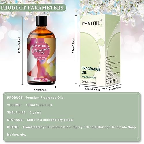 PHATOIL |38FL.OZ Coffee Fragrance Oils for Aromatherapy - Perfect for Diffuser and DIY Projects, Essential Oils for Home