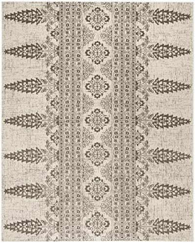 SAFAVIEH Evoke Collection Area Rug - Ivory & Gold, Non-Shedding & Easy Care, Ideal for High Traffic Areas in Living Room - Image 102