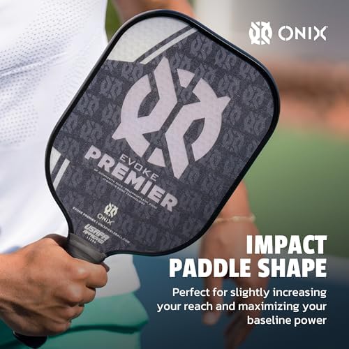 Onix Evoke Premier Professional Tournament Pickleball Paddle - Composite Face for Peak Performance | Onix Evoke Premier