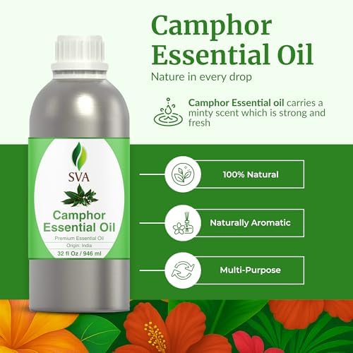 SVA Organic Frankincense Essential Oil – 100% Natural Boswellia Serrata Oil for Aromatherapy and Skin Care
SVA Organic F - Image 30