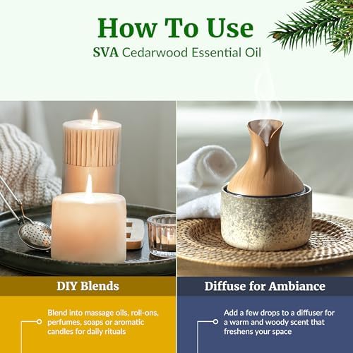 SVA Organic Frankincense Essential Oil – 100% Natural Boswellia Serrata Oil for Aromatherapy and Skin Care
SVA Organic F - Image 68