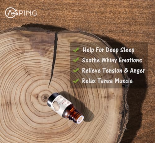 Pure Sandalwood Essential Oil for Diffuser and Aroma - 100% Organic, Santalum Album - 0.33oz | Pure Sandalwood Essentia