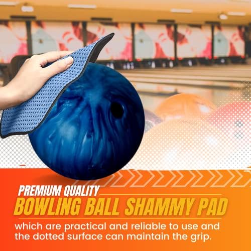 TonGass Microfiber Bowling Ball Towel Premium Quality for Bowling Enthusiasts in Convenient 3-Pack Format
