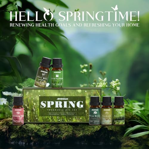 ARVIDSSON Autumn Spice Essential Oil Set - Cinnamon, Pumpkin Pie, Harvest Spice | Perfect for Diffusing in Your Home th