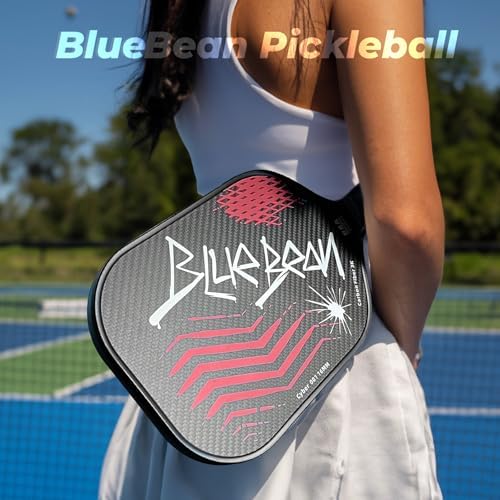 Carbon Fiber Pickleball Paddle for Professional Players | USAPA Approved Pickleball Paddle with Carbon Fiber | BlueBean
