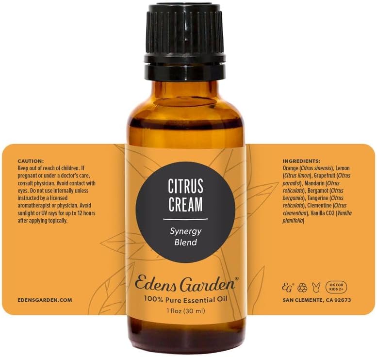 Edens Garden Vanilla Sandalwood Essential Oil Blend - Therapeutic for Aromatherapy, Natural Skin Care, Best for Diffusin