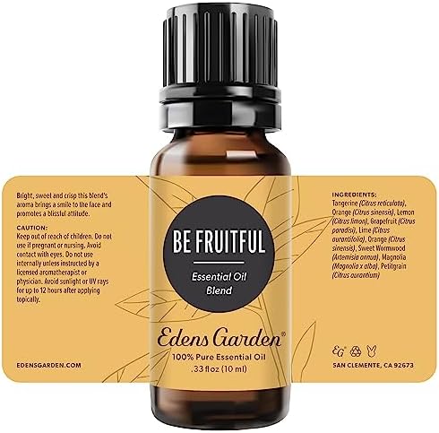 Edens Garden Vanilla Sandalwood Essential Oil Blend - Therapeutic for Aromatherapy, Natural Skin Care, Best for Diffusin