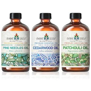 EVOKE OCCU Pure Patchouli Essential Oil 4 FL Oz for Diffuser & Fragrance