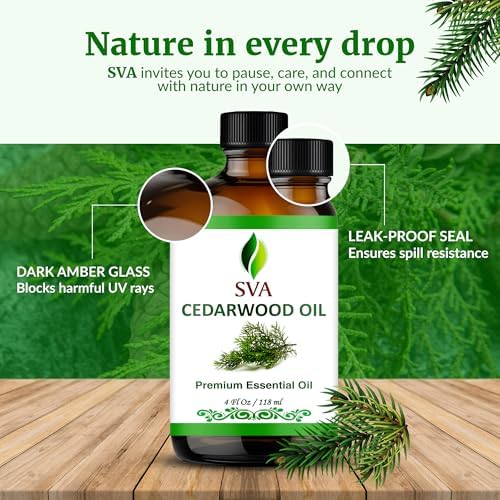 SVA Organic Frankincense Essential Oil – 100% Natural Boswellia Serrata Oil for Aromatherapy and Skin Care
SVA Organic F - Image 69