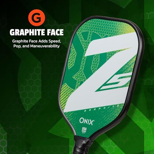 Onix Graphite MOD Z5 Carbon Fiber Pickleball Paddle for Comfortable Play | Onix Graphite MOD Z5 Cushion Comfort Carbon