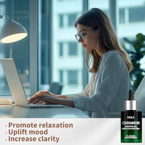 Hand Picked Cinnamon Essential Oils for Diffuser & Aromatherapy, Home, Laundry, Candles & More, 1 FL.OZ