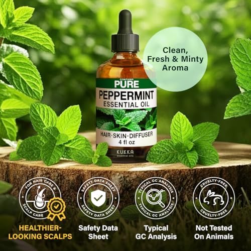 KUKKA Cinnamon Essential Oils for Hair, Skin, Diffuser, Aromatherapy & DIY Soap Making - 4 Fl Oz - Aromatherapy.Monthly