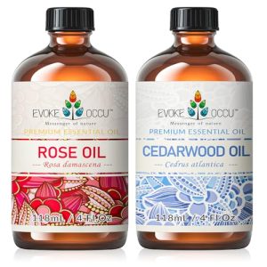 EVOKE OCCU Rose & Cedarwood Essential Oil - 4 Fl Oz
