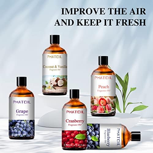 PHATOIL |38FL.OZ Coffee Fragrance Oils for Aromatherapy - Perfect for Diffuser and DIY Projects, Essential Oils for Home