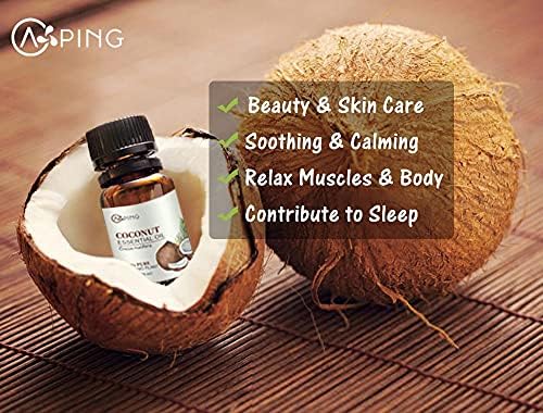 Pure Sandalwood Essential Oil for Diffuser and Aroma - 100% Organic, Santalum Album - 0.33oz | Pure Sandalwood Essentia