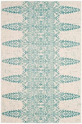 SAFAVIEH Evoke Collection Area Rug - Ivory & Gold, Non-Shedding & Easy Care, Ideal for High Traffic Areas in Living Room - Image 22