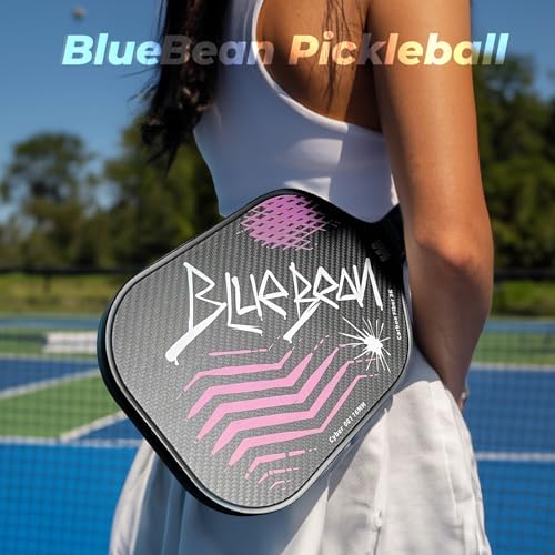 Carbon Fiber Pickleball Paddle for Professional Players | USAPA Approved Pickleball Paddle with Carbon Fiber | BlueBean