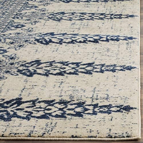 SAFAVIEH Evoke Collection Area Rug - Ivory & Gold, Non-Shedding & Easy Care, Ideal for High Traffic Areas in Living Room - Image 56