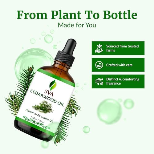 SVA Organic Frankincense Essential Oil – 100% Natural Boswellia Serrata Oil for Aromatherapy and Skin Care
SVA Organic F - Image 66