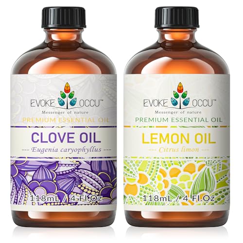 EVOKE OCCU Clove & Lemon Essential Oil 4 Fl Oz