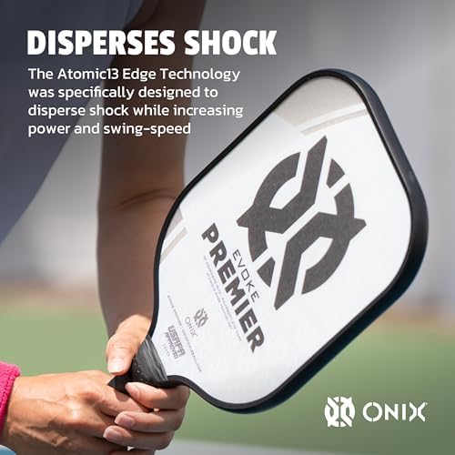 Onix Evoke Premier Professional Tournament Pickleball Paddle - Composite Face for Peak Performance | Onix Evoke Premier