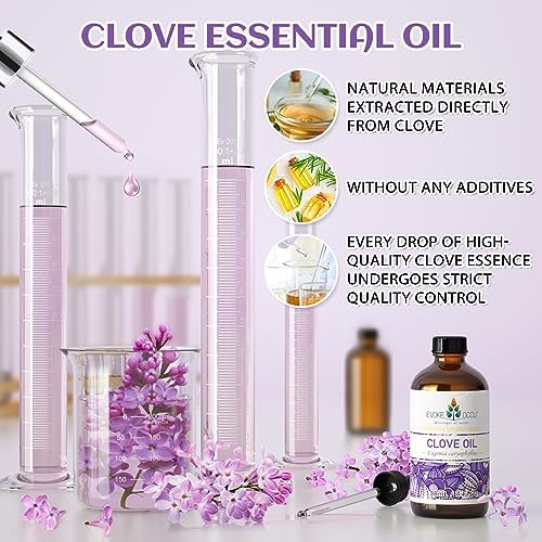 Evoke Occu Clove Essential Oil and Vetiver Essential Oil for Relaxation - Stress Relief and Calming Fragrance | Evoke O