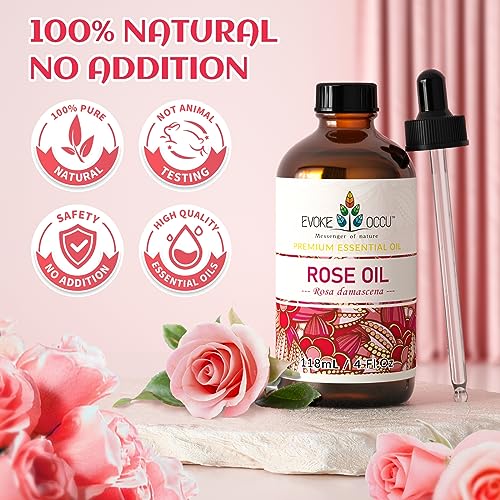 EVOKE OCCU Rose & Cedarwood Essential Oil - 4 Fl Oz