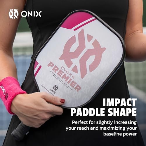 Onix Evoke Premier Professional Tournament Pickleball Paddle - Composite Face for Peak Performance | Onix Evoke Premier