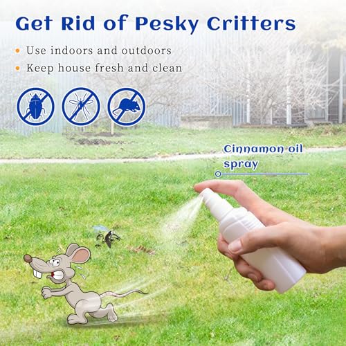 HIQILI Pure Cinnamon Essential Oil for Diffuser & Massage (10ml)