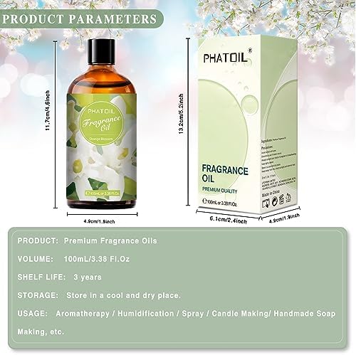 PHATOIL |38FL.OZ Coffee Fragrance Oils for Aromatherapy - Perfect for Diffuser and DIY Projects, Essential Oils for Home