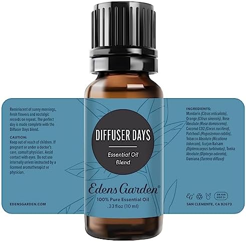 Edens Garden Vanilla Sandalwood Essential Oil Blend - Therapeutic for Aromatherapy, Natural Skin Care, Best for Diffusin