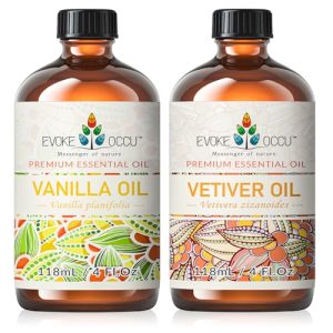 EVOKE OCCU Vanilla & Vetiver Essential Oil - 4 Fl Oz