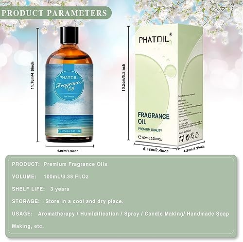 PHATOIL |38FL.OZ Coffee Fragrance Oils for Aromatherapy - Perfect for Diffuser and DIY Projects, Essential Oils for Home