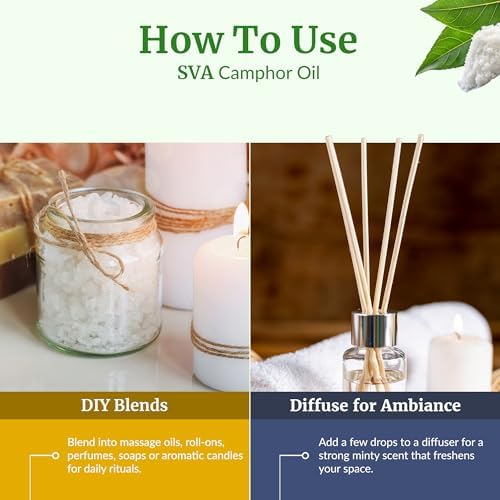 SVA Organic Frankincense Essential Oil – 100% Natural Boswellia Serrata Oil for Aromatherapy and Skin Care
SVA Organic F - Image 34