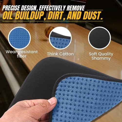 TonGass Microfiber Bowling Ball Towel Premium Quality for Bowling Enthusiasts in Convenient 3-Pack Format