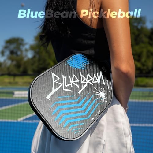 Carbon Fiber Pickleball Paddle for Professional Players | USAPA Approved Pickleball Paddle with Carbon Fiber | BlueBean