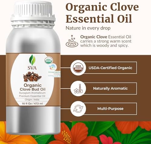 SVA Organic Frankincense Essential Oil – 100% Natural Boswellia Serrata Oil for Aromatherapy and Skin Care
SVA Organic F - Image 16