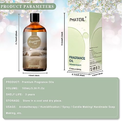 PHATOIL |38FL.OZ Coffee Fragrance Oils for Aromatherapy - Perfect for Diffuser and DIY Projects, Essential Oils for Home