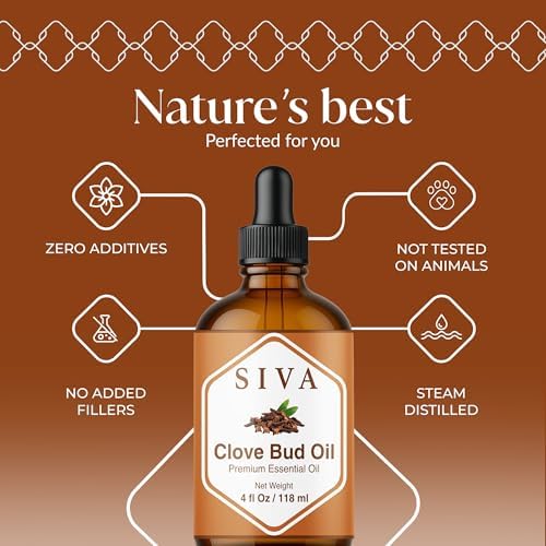 Siva Frankincense Essential Oil - 4 Fl Oz – 100% Natural Boswellia Serrata Oil - for Aromatherapy, Skin Care, and Hair C