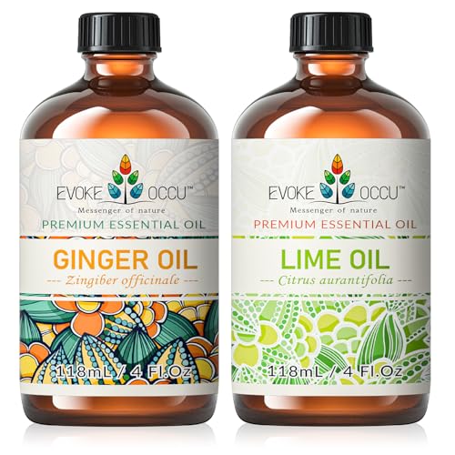 EVOKE OCCU Ginger & Lime Essential Oil - 4 Fl Oz